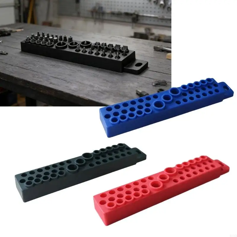 39-穴ドライバーアクセサリーホルダー-1-4-インチ六角ビットツールボックス整理収納ソリューション-m4yd