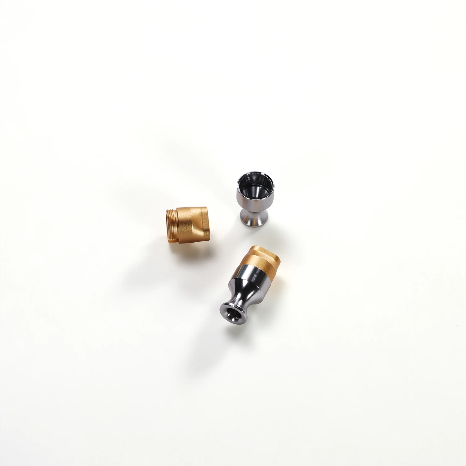 كابل DD ddHiFi MFi07S Nyx من سلسلة HiFi OTG ذو شحن فضي مع قابس OTG عالي التيار فائق الشحن v.2.0 (10 سم / 50 سم)