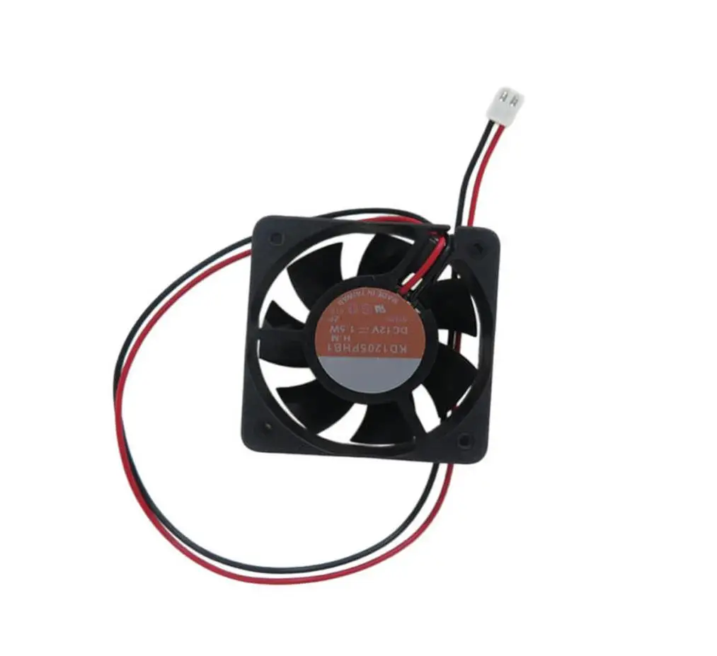 For SUNON KD1205PHB1 H.M DC12V 1.5W 2PIN 2Lines Cooling Fan