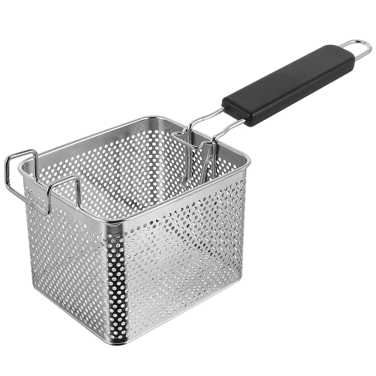 

Stainless Steel Fryer Basket 20Cm Fine Mesh Strainer For Fries Chicken Prawns Cooking Tool Kitchen Use Fryer Baskets
