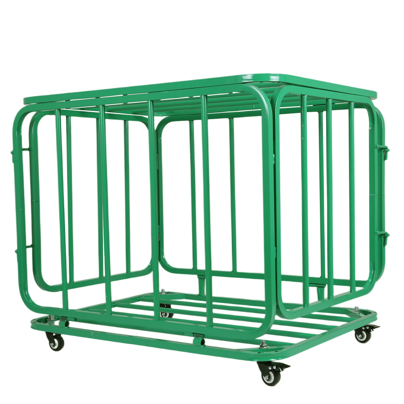 

Basketball Or Volleyball Storage Ball Cart with Wheels Basketball Storage Basket for Gym Court