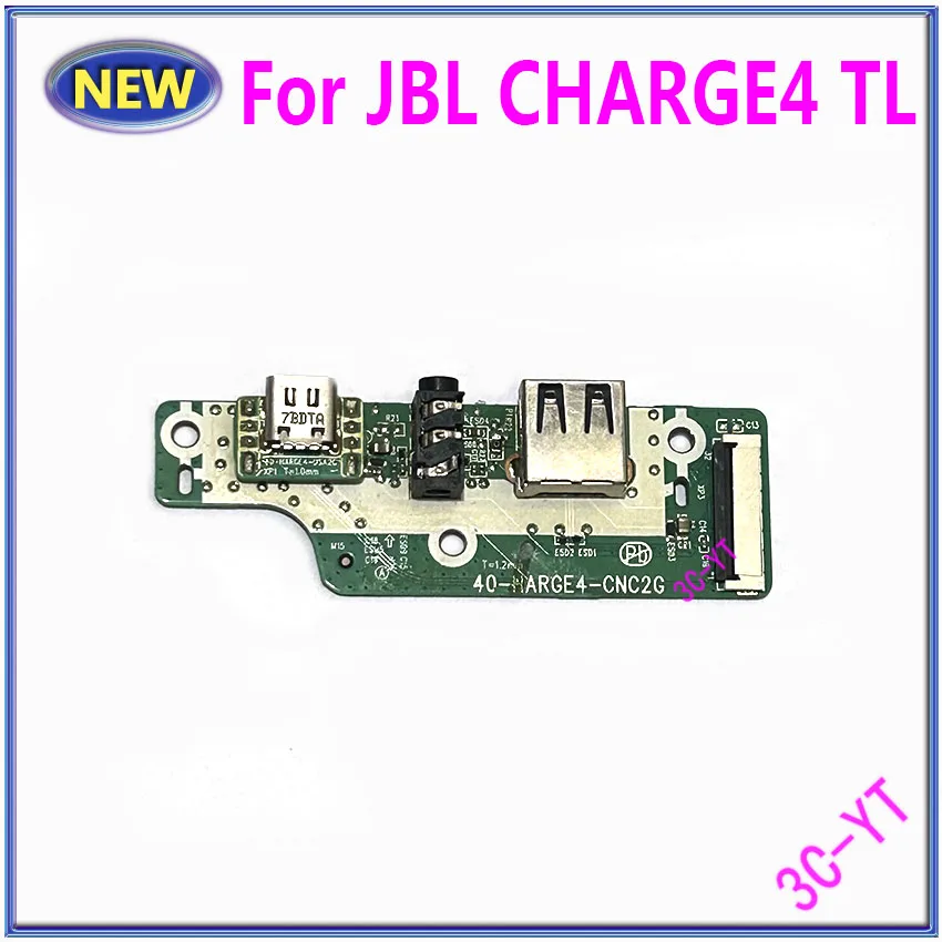 1PCS For JBL CHARGE4 CHARGE 4 TL Version Type-C USB Charge Jack Port Socket Power Supply Board