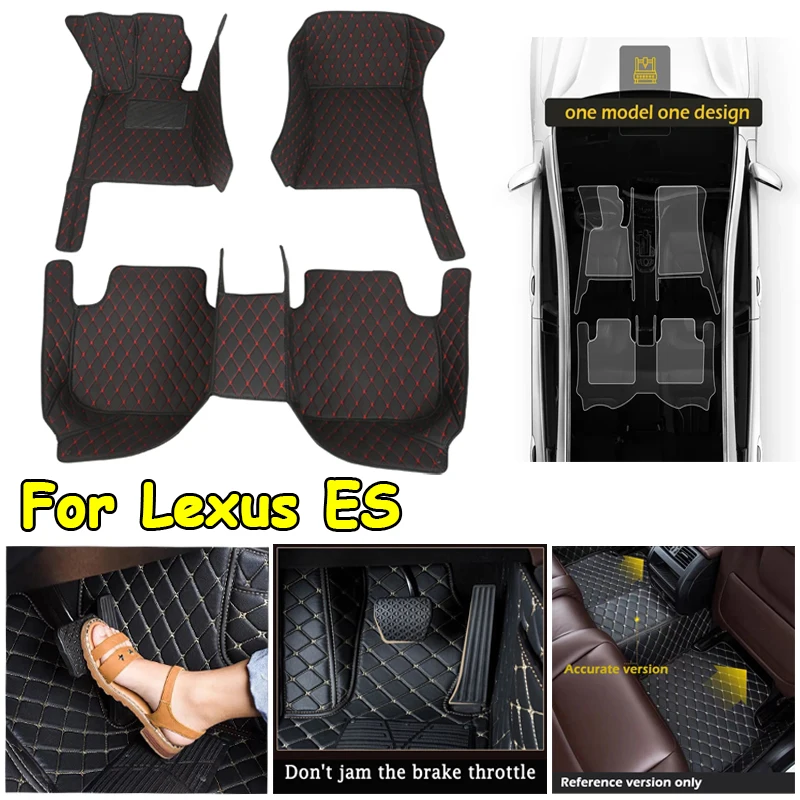 

WYM пользовательские 3D автомобильные коврики для Lexus ES ES300h 2018-2023 2013-2017 CT200h 2010-2019 аксессуары для интерьера искусственная кожа