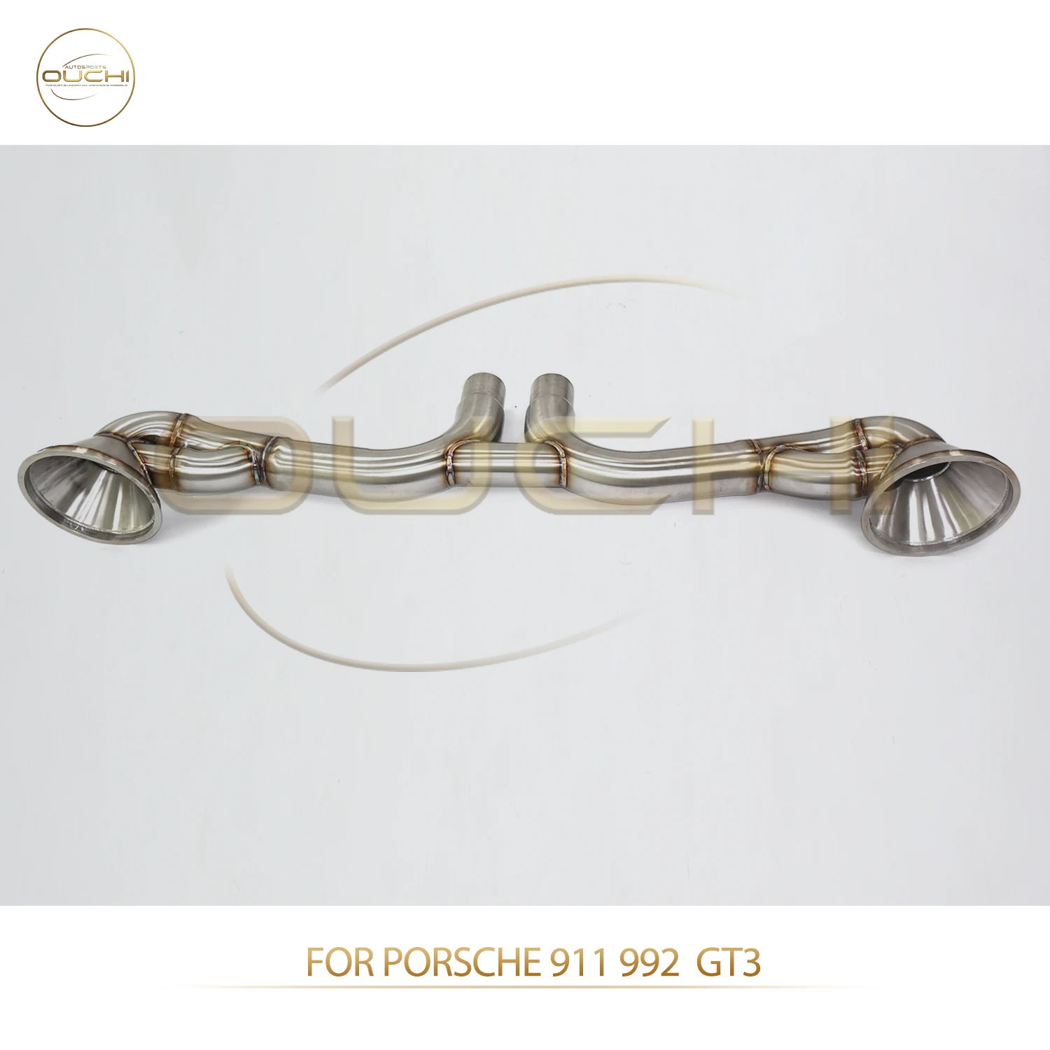 

OUCHI Factory Direct Sales for Porsche 911 992 GT3 SS304 Simple Exhaust Customization Catback Lossless Installation