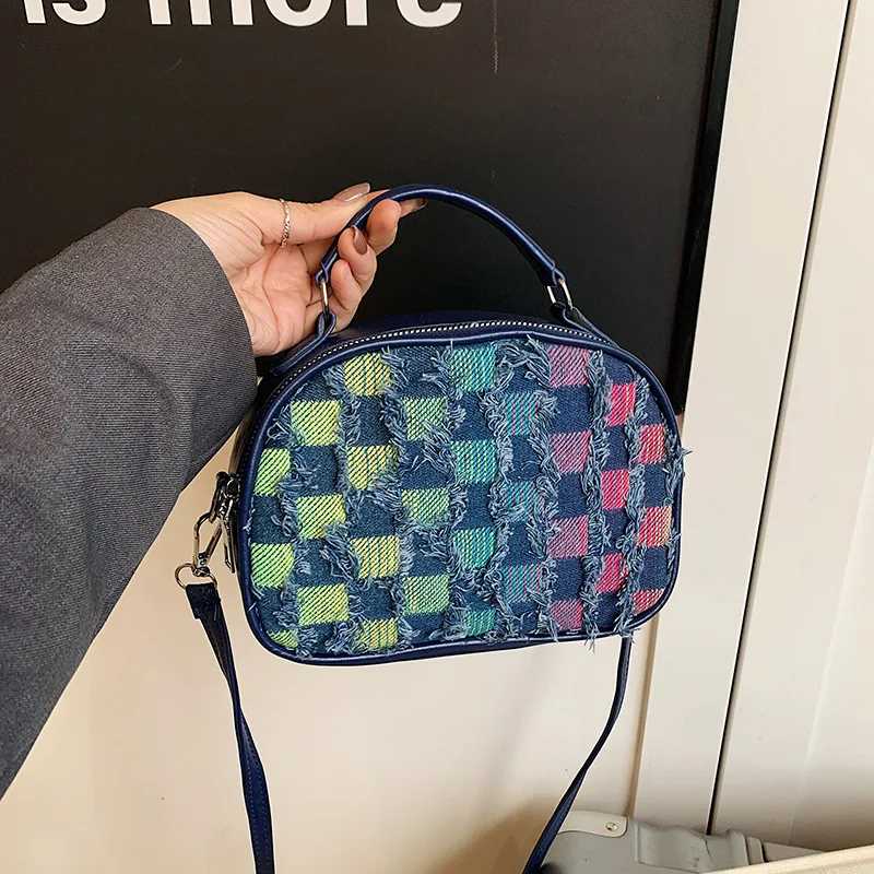 

2025 Casual Square Crossbody Bag for Women - Stylish Spacious Minimalist Shoulder Purse, Japanese Inspired Fashion Tote