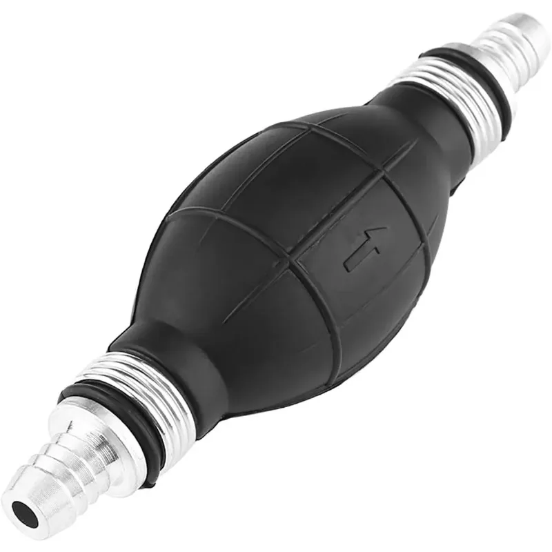 6/8/10/12mm for Car Boat Marine Outboard Hand Fuel Pump Line Rubber Aluminum Hand Primer Bulb Diesel Oil Transfer Petrol view 4