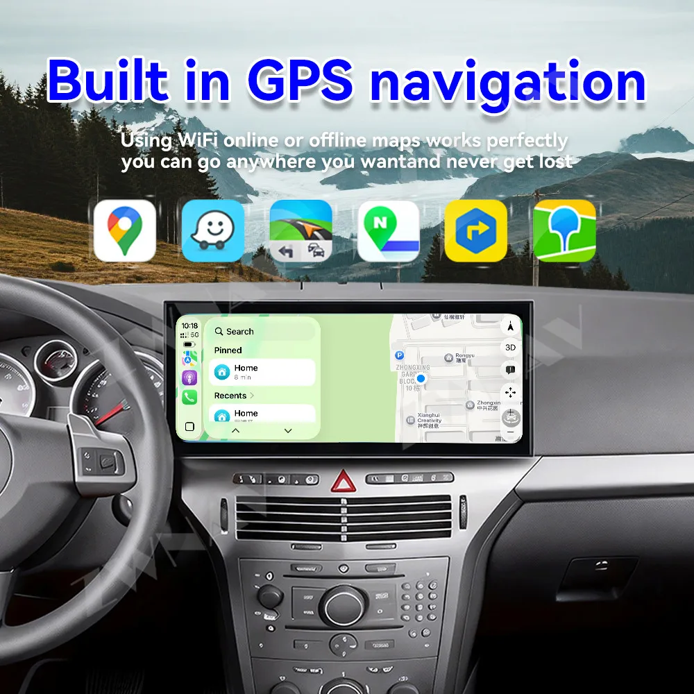 For Opel Zafira /Astra 2004-2014 Android 15 15.8 Inch HD Touch Screen Car Gps Multimedia Player Interior Accessories Car Radio