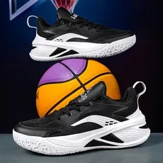 

Новое поступление мужской спортивной обуви, уличные баскетбольные ботинки для мужчин и женщин, противоскользящая обувь для соревнований с низкой талией