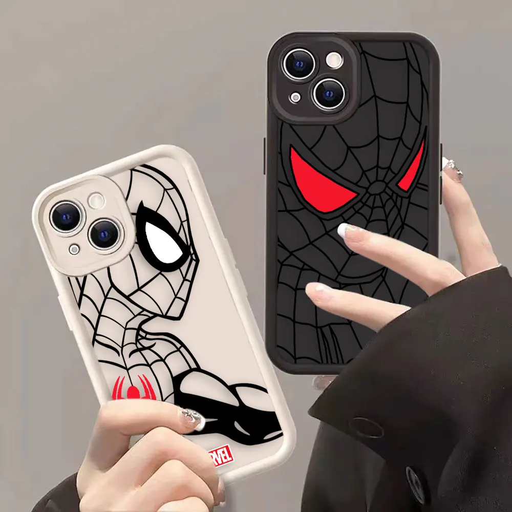 

Marvel Spider-Man Comics Phone Case For Huawei MATE 20 30 40 P20 P30 P40 P50 NOVA 5I 7 10 SE PRO Silicone Case Cover Funda Shell