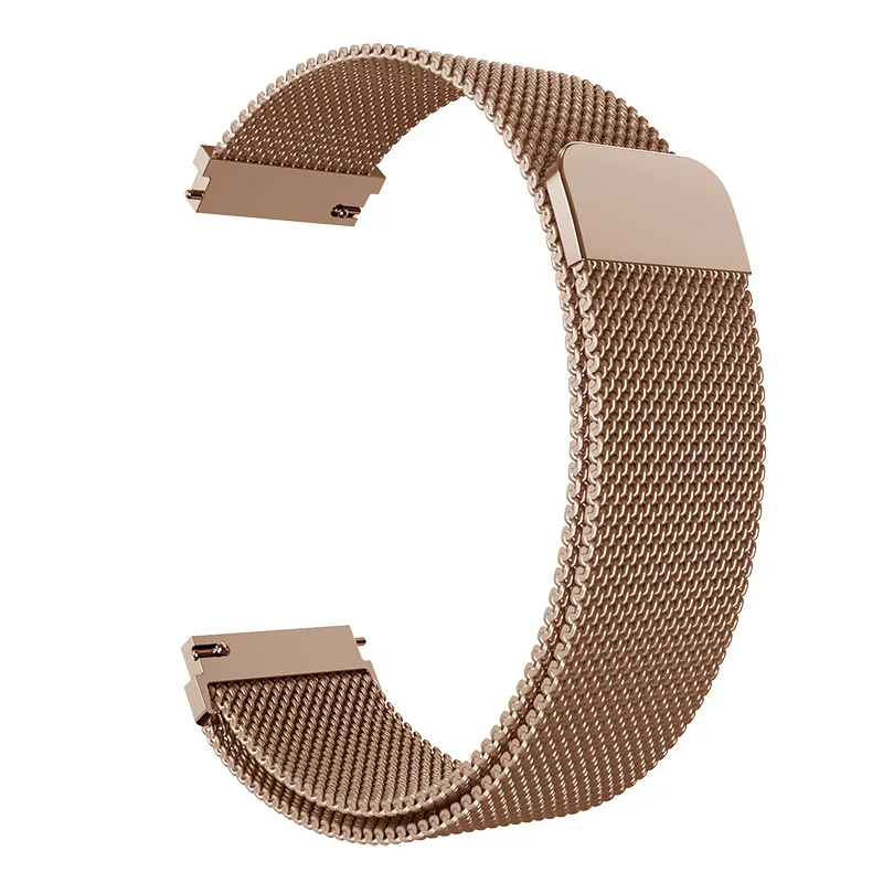 magnetic loop for For Amazfit GTS 3 2 Bip 2e strap GTS2 Mini GTR 3 2 42/47mm 20mm 22mm Bracelet samsung galaxy watch 4/classic