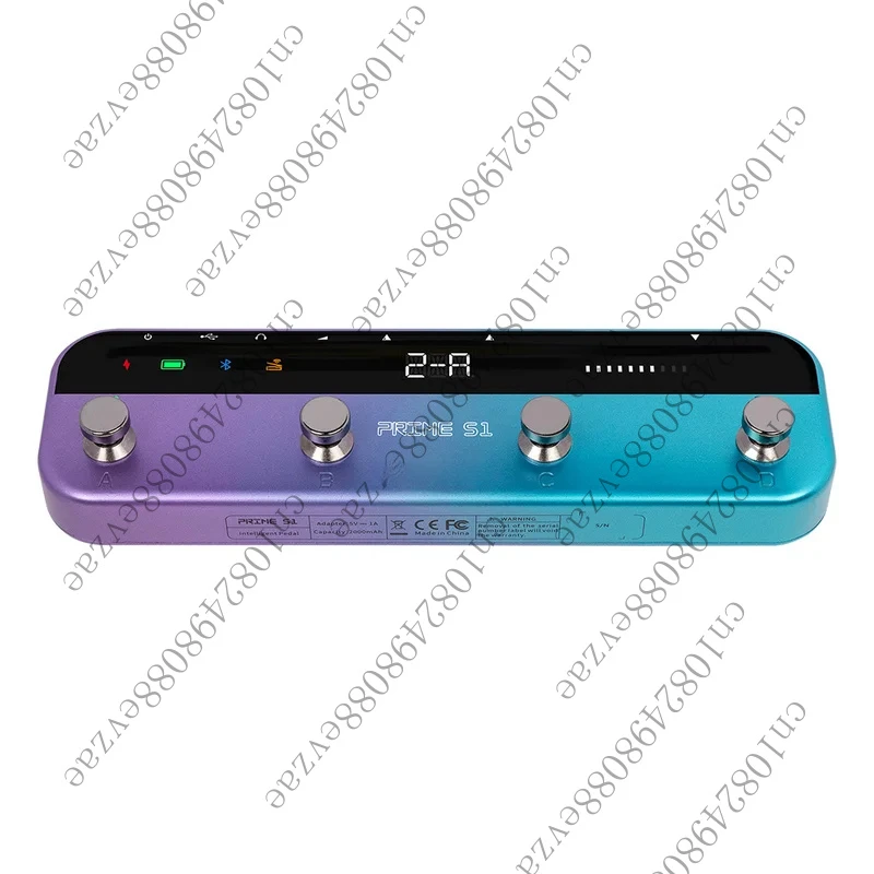 For MOOER Prime S1 Guitar Pedal Effectors 128 Guitar Effects Drum Machine Tuner LOOPER Tones Support Bluetooth