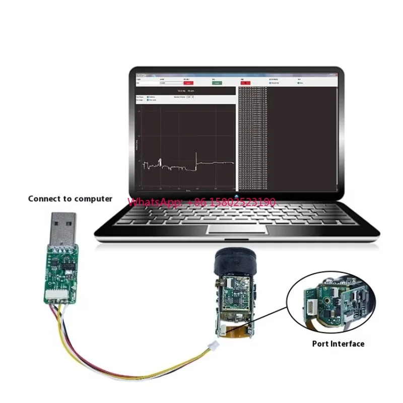 

1km UAV Laser TOF Sensor 905nm ABS PlasticLidar Ranging Module Made In China For Electronic Measuring Instruments