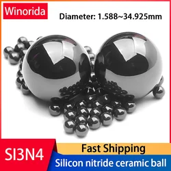 G5 SI3N4 Precision Silicon Nitride Ceramic Ball 1.5/2.5/3/4/5/6/7/8/9/10/12/15mm Ceramic Ball High Precision Ceramic Balls