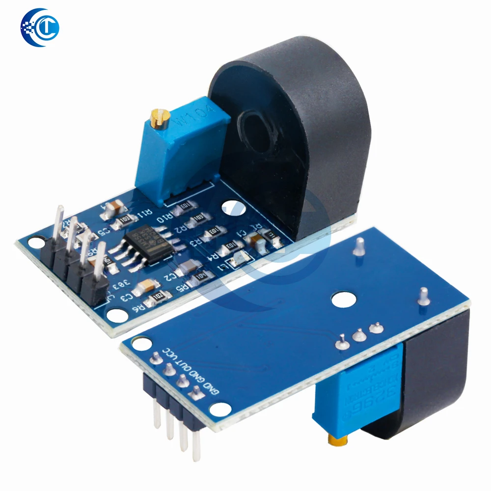 Zmct103c 5a faixa monofásica ac saída ativa de precisão integrada micro transformador de corrente módulo sensor de corrente para arduino