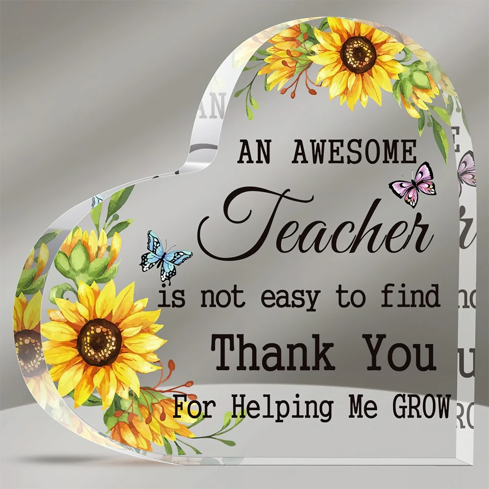 Appreciation Gifts Acrylic Keepsake and Paperweight Gift for  Appreciation Sign Decor for Women Appreciation Graduation Gifts