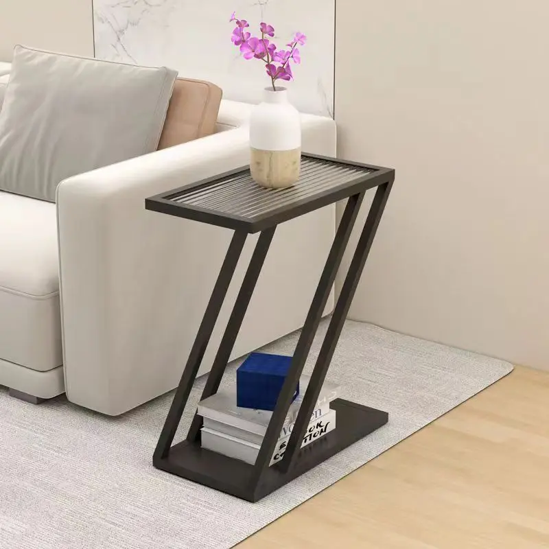 

Minimally Designed Bedroom Bedside Small Storage Rack, Narrow Bedside Table, Home Sofa Side Table