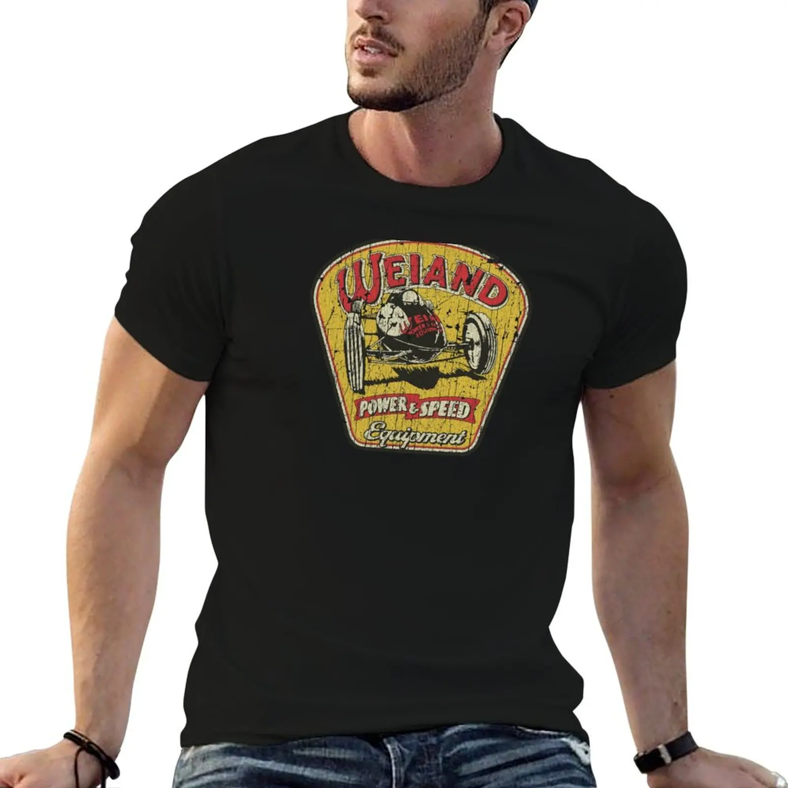 Camiseta Weiand Power & Speed ​​Equipment, camisetas para hombre, paquete de camisetas blancas, camisetas de diseñador g man para hombre, camiseta