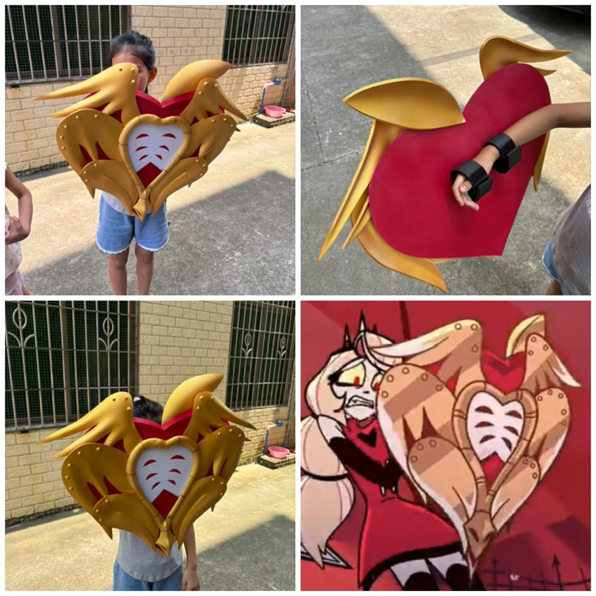 

Anime hazbin hotel Charlie Morningstar Big shield Cosplay Replica Prop Christmas Halloween Carnival Fancy Cosplay Gift