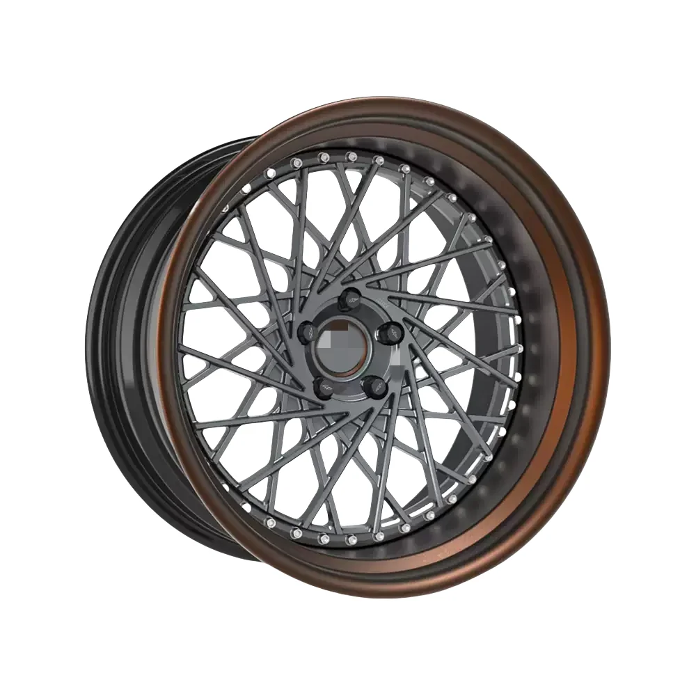 For  Suitable  Three Piece Forged Wheels S6 R8 Porsche 718 911  8 Series M4 McLaren GT