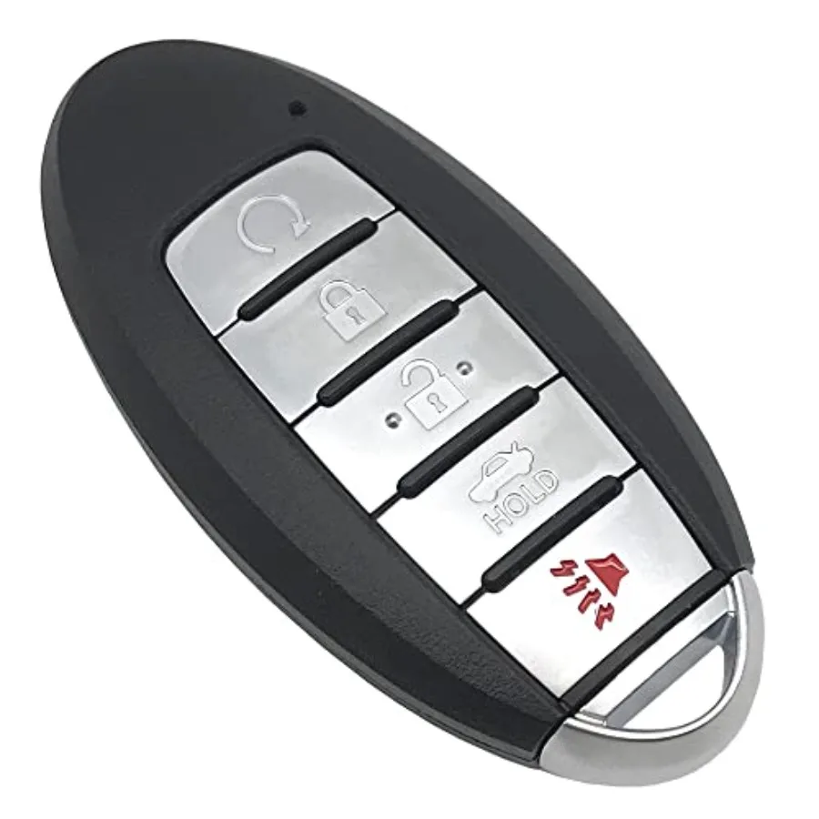 

5 Buttons Replacement Key Fob Cover fit for Nissan Altima Maxima Pathfinder Rogue Murano for Infiniti Q50 QX60 JX35 Keyless Ent
