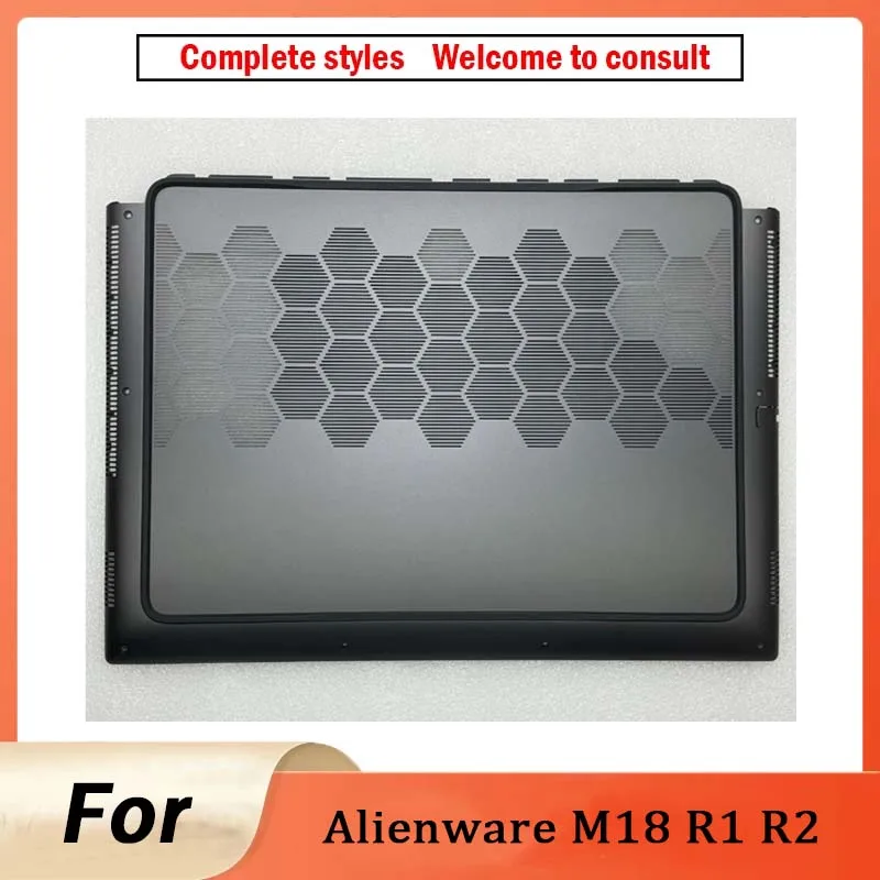 新しいラップトップケース-alienware-m18-r1-m18-r2-下底ベース-d-カバーケースヒンジカバー-0408t3-0cjnnx-ブラック
