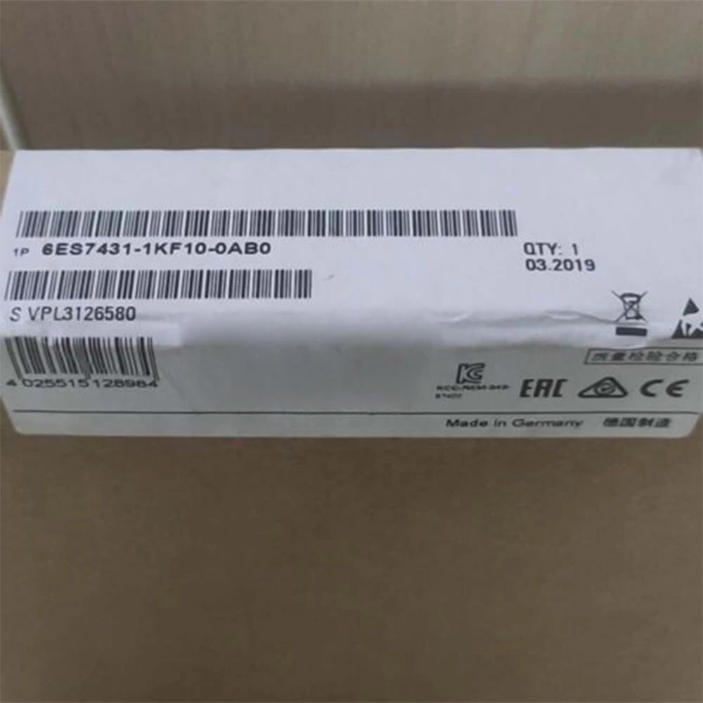 New for Siemens 6ES7431-1KF10-0AB0 6ES7 431-1KF10-0AB0 Analog Input Module in Box