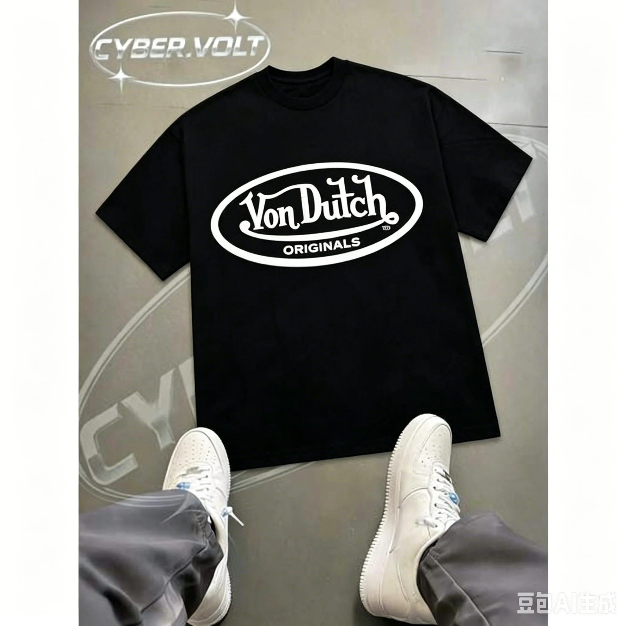 Streetwear Brand Graphic Designer - New Product Launch: White Short-Sleeved T-Shirt