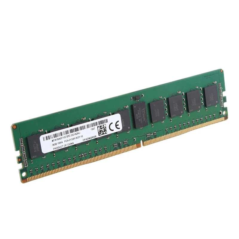 Для MT 8GB X99 DDR4 RECC RAM 2133Mhz PC4-17000 288PIN 1Rx4 RECC оперативная Память RAM 1,2 V REG ECC RAM