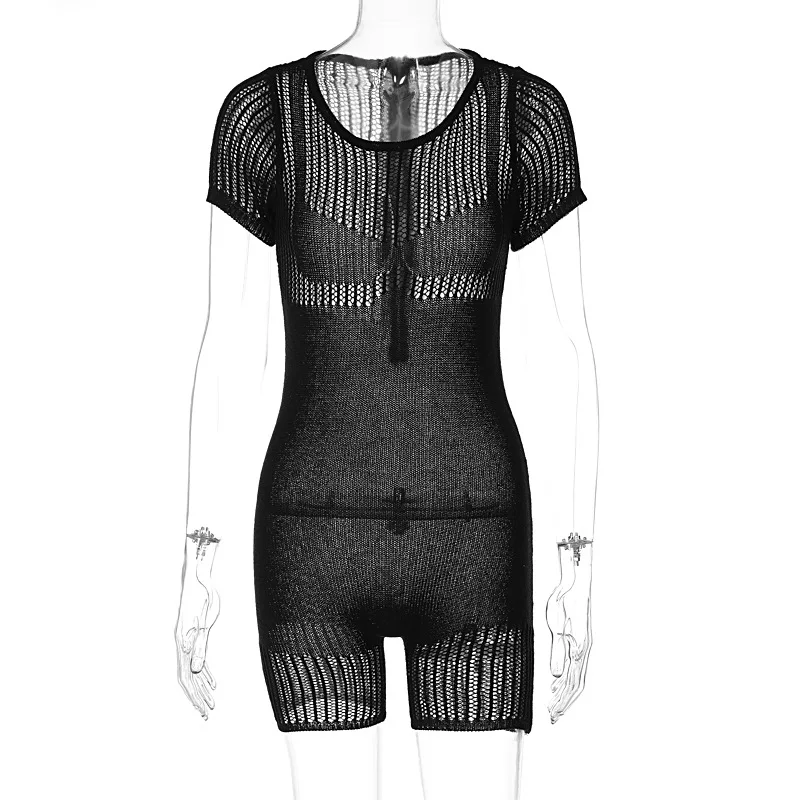 Bodysuits Causual Tummy Womens Shiny Bodycon Spring Unisex Modeladora Crewneck Snug Minimalist Sexy Beautiful Crotch Decorative