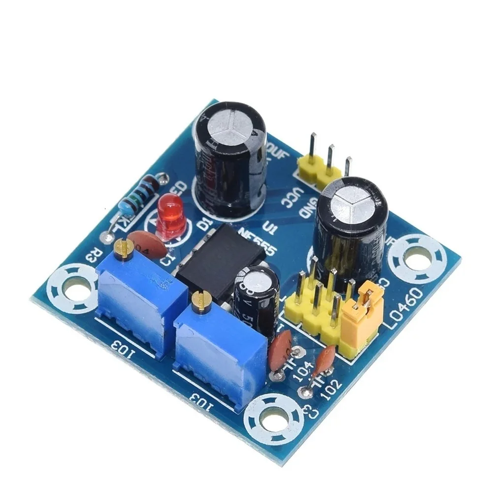 NE555 Pulse Module Adjustable Frequency Duty Cycle Square Wave Signal Generator Hand Tool Power Tool Accessories