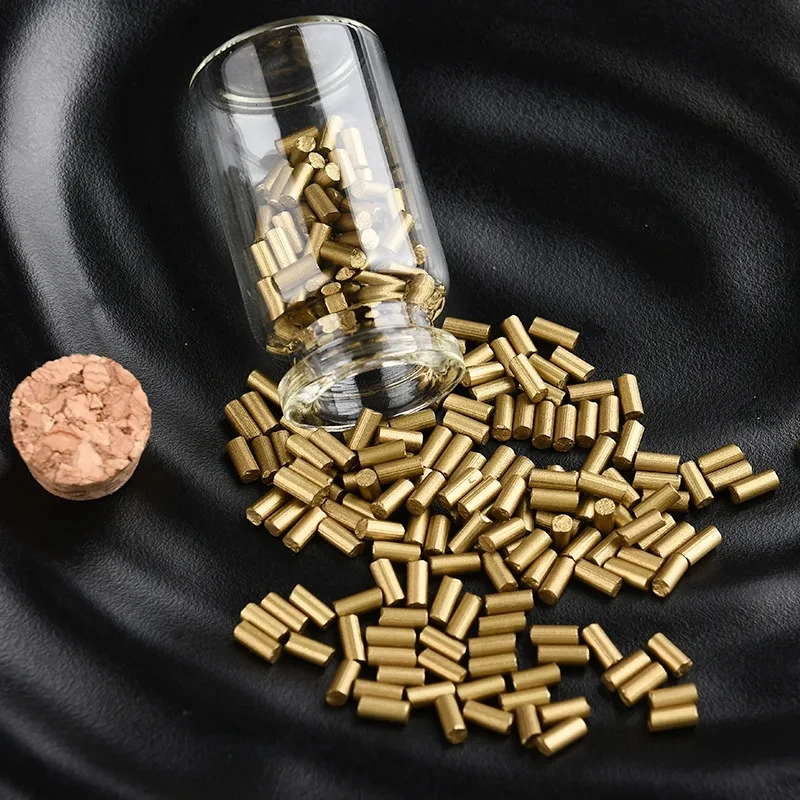 Hot 100pcs Gold Universal Lighter Crushed Stone Gasoline Gasoline Lighter Replacement Spare Parts Size (2.2x5mm) Flint