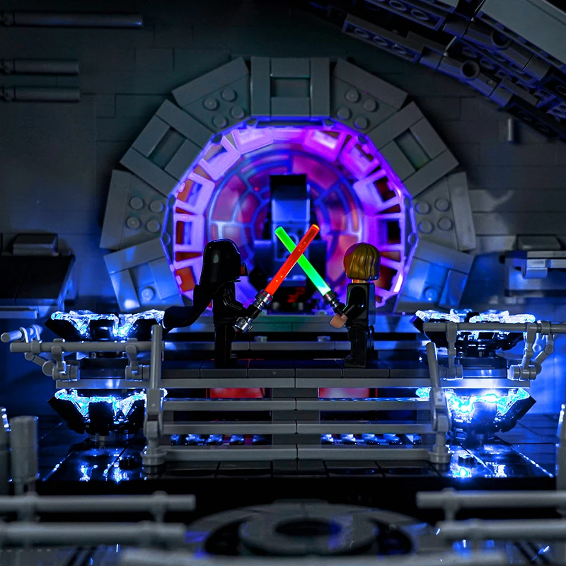 مصباح LED Vonado 5V (بدون نموذج) مناسب لـ LEGO 75419 Death Star ™   ضوء ديكور للهدايا (باستثناء مكعبات البناء)