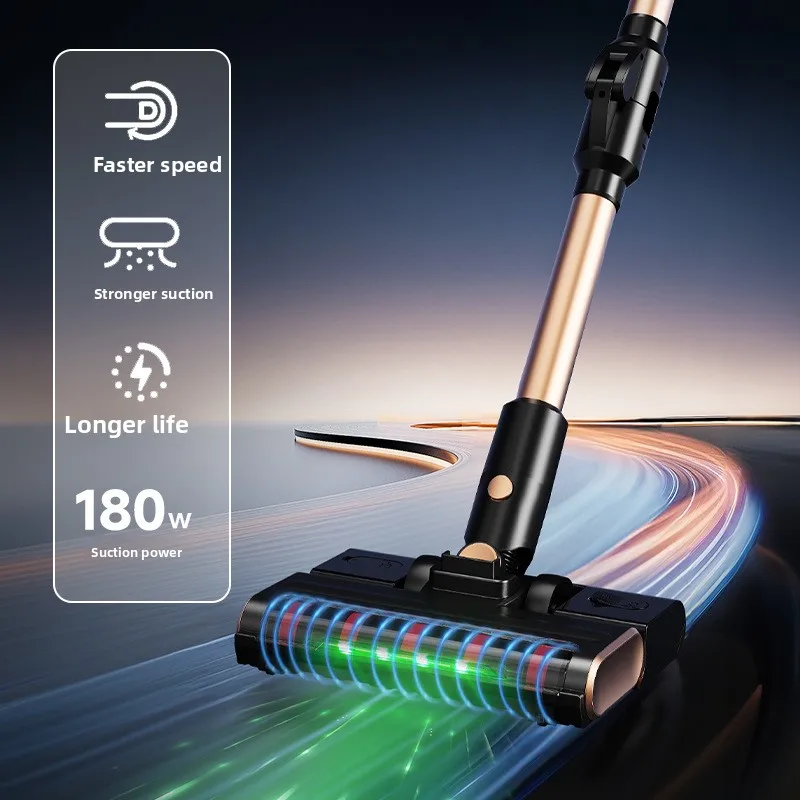 Home Wireless Intelligent Vacuum Cleaner with 16kpa High Suction Foldable Three-Mode Control for Home Cleaning