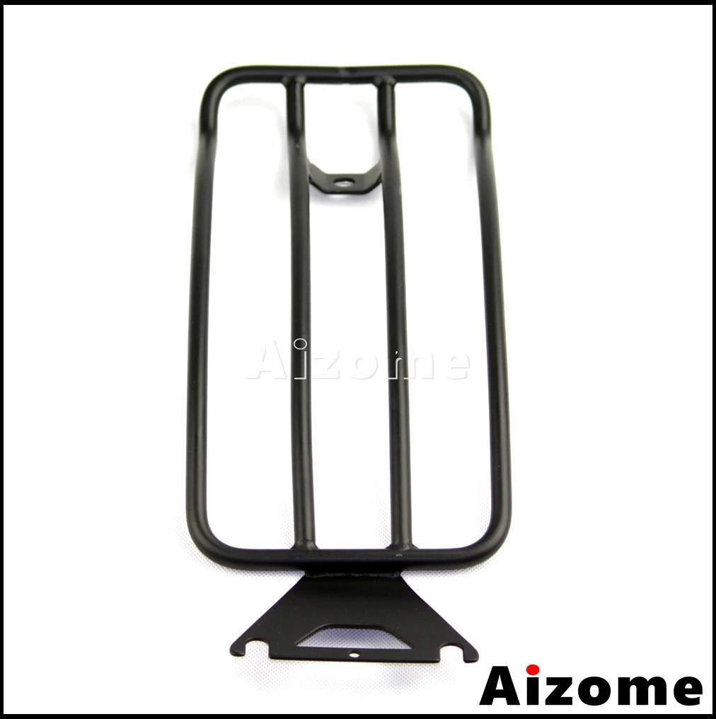 رف أمتعة أسود للدراجات النارية لدراجة Harley Touring Road King FLHR Electra Glide FLHT Road Glide FLTR مع رف مقعد منفرد 1998-2004