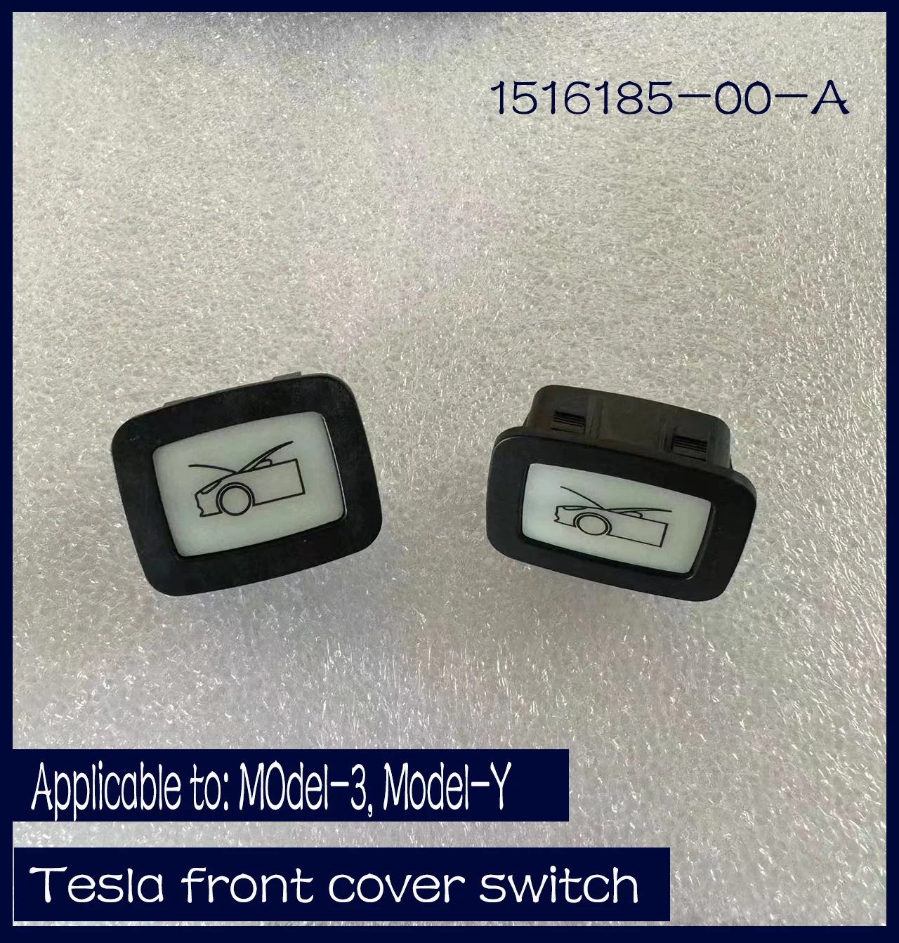 Tesla Trunk switch anteriore, coperchio posteriore interruttore ammortizzatore posteriore modello 3 modello Y 1516185-00-A