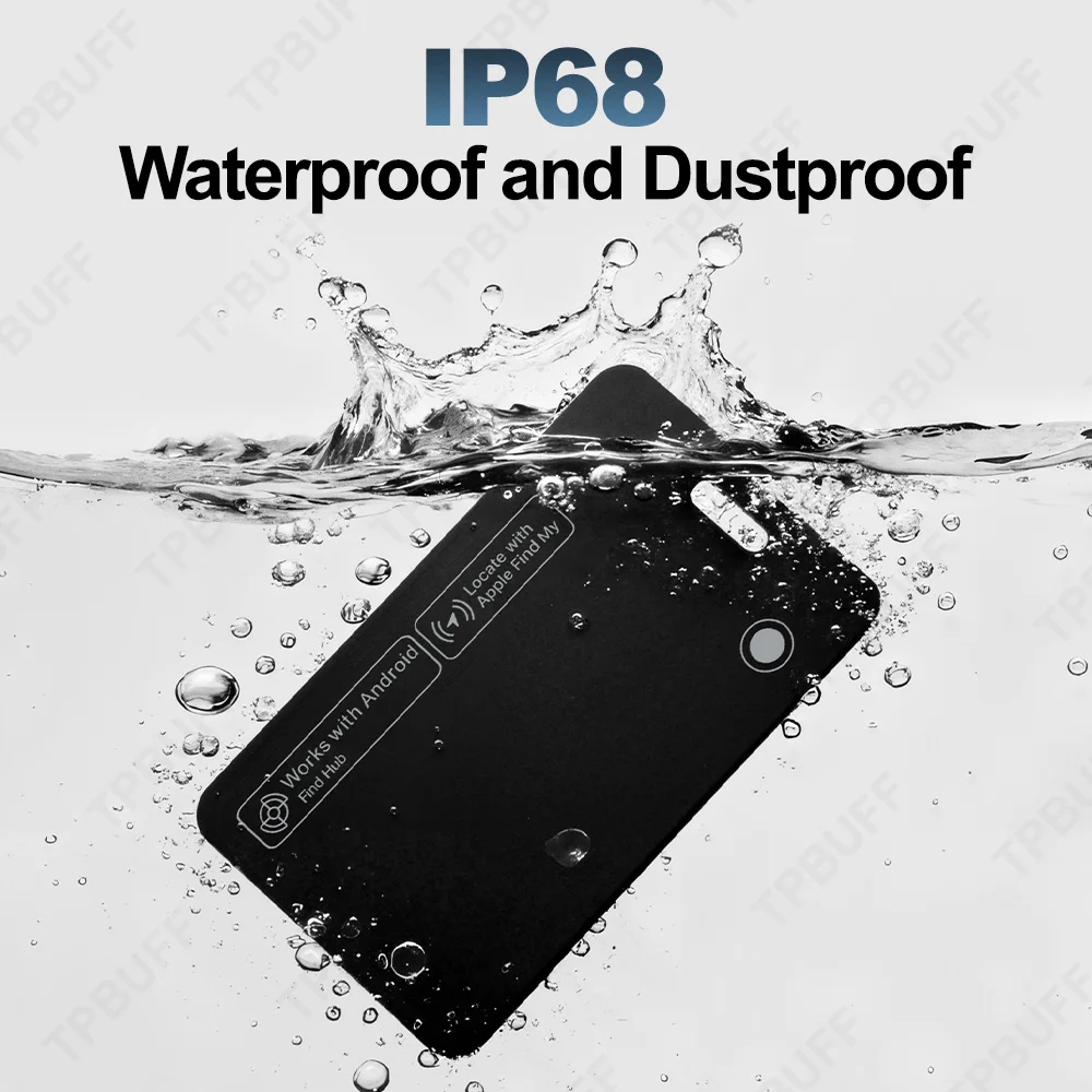 نظام مزدوج Google IOS Antilost Android شحن لاسلكي بطاقة تتبع محفظة محدد علامة صغيرة ذكية لجهاز iPhone العثور على جهازي #6