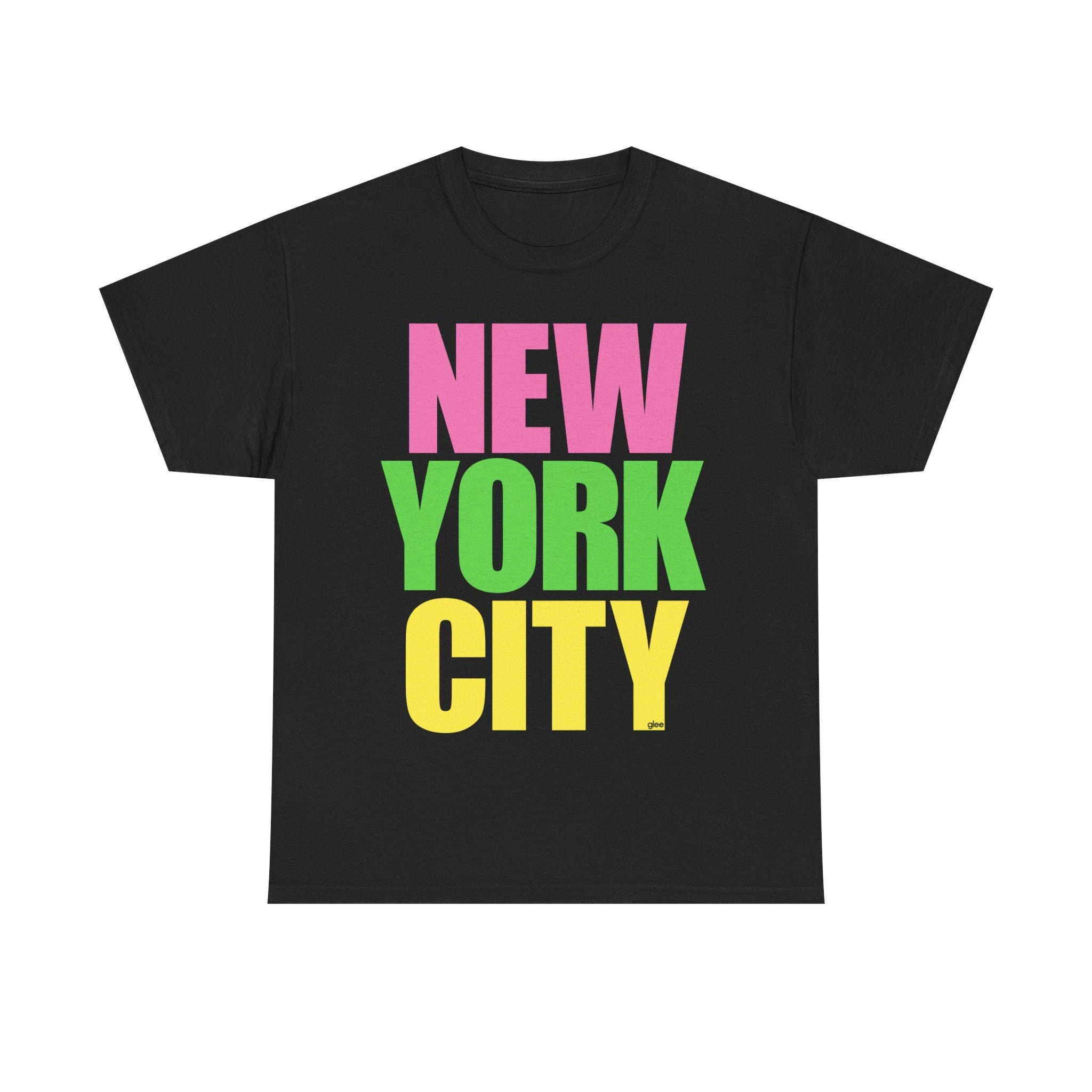 Camiseta Summer Ladies' Glee New York City, camiseta estampada con cuello redondo