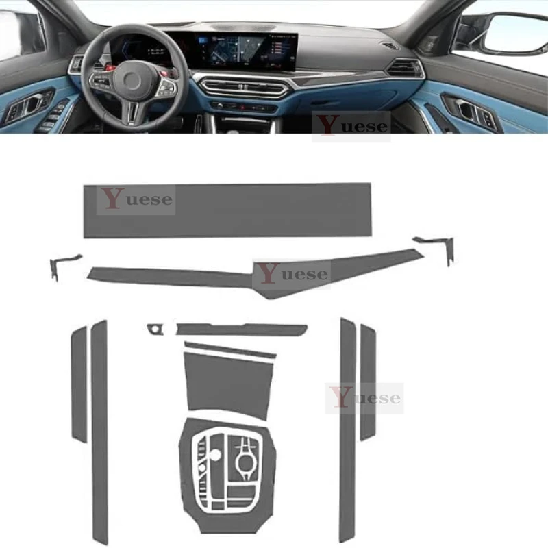 

Car Paint Protective Film TPU HD Film Scratch Protector Interior Sticker For BMW M2 G87 2023-2024