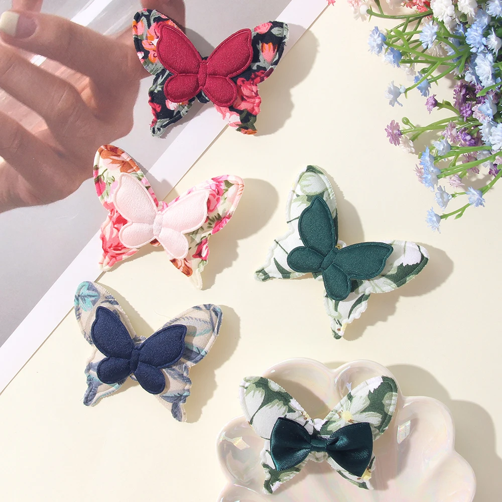 1 قطعة فراشة طفل الفتيات مقاطع الشعر موسم الحفلات الساخن بيع لطيف فريد التصميم الأطفال دبابيس الشعر إكسسورات شعر الأطفال الهدايا