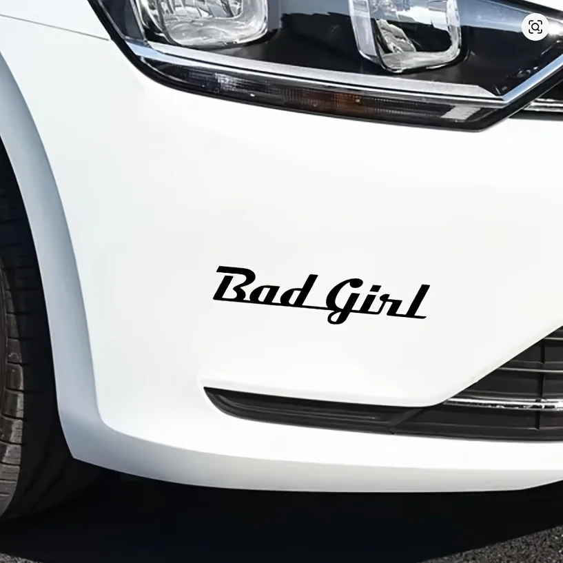 Bad Girl Funny Quote Sticker PVC Vinyl Decal Waterproof Car Decoration Creative Auto Laptop Motorcycle Decor
