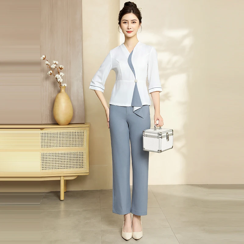 

Work Clothes Female Bath Spa Massage Club Work Suit Beauty Spa Uniform