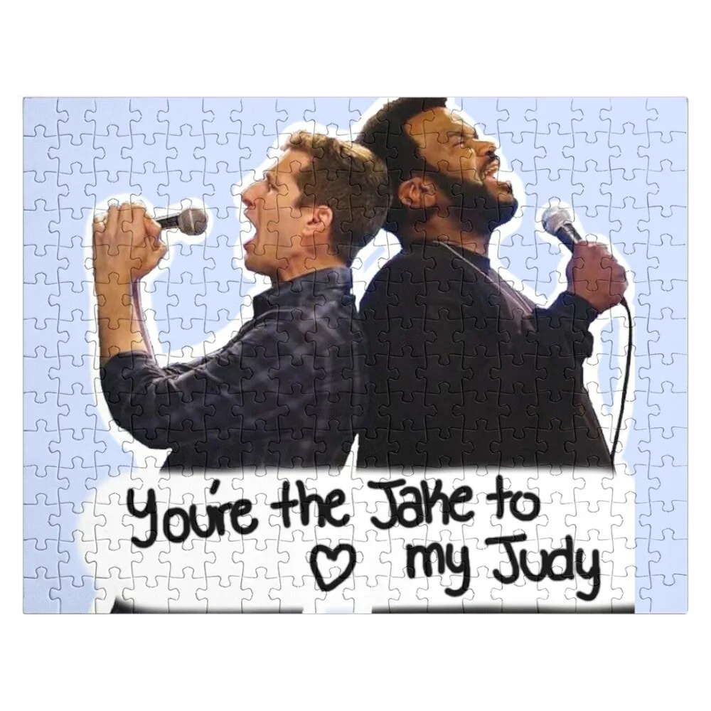 

jake peralta and doug judy You're the Jake to my Judy Brooklyn 99 Jigsaw Puzzle Jigsaw Puzzle For Kids