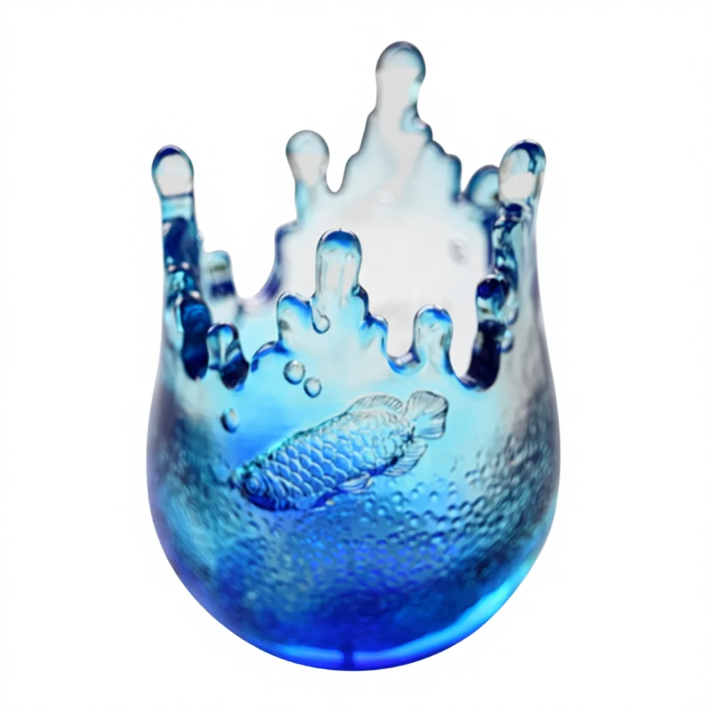 R#* n High Quality Colored Flower Design Crystal Art Glass Handicrafts Ornaments Handmade for Christmas Home Decoration