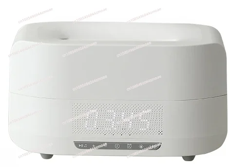 Wireless Bluetooth Speaker Clock Humidifying Aromatherapy Small Night Light