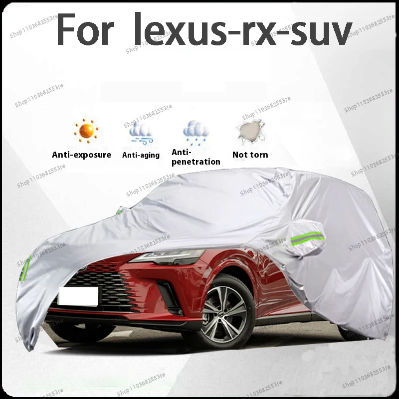 

For Lexus RX Fit Car Cover - Waterproof, Dustproof, Sunshade (UV), Snowproof | Silve Full Cover with All-Day Protection