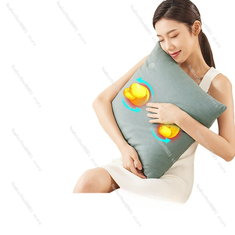 

Cervical Massager, Waist and Back Kneading Massage Pillow, Multifunctional Car Massage Cushion, Home Cushion