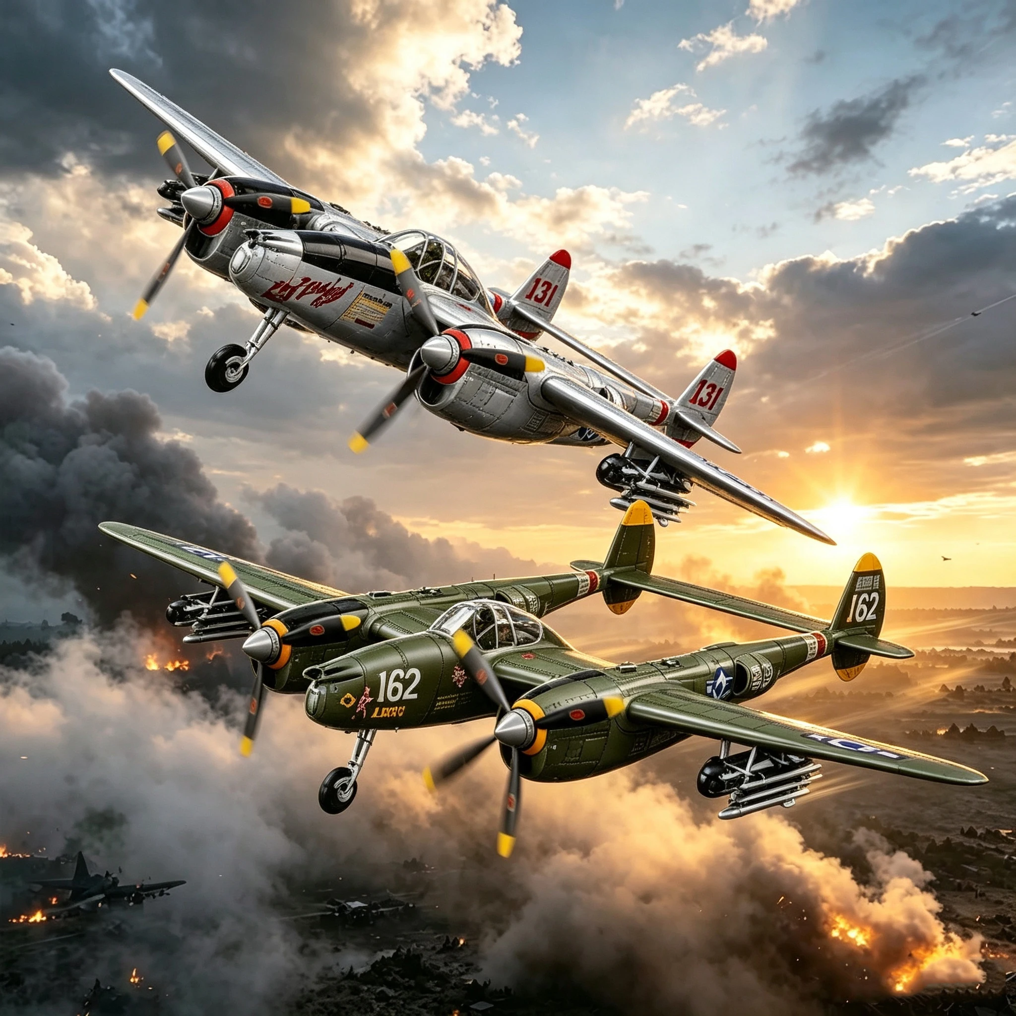 Retro Propeller Plane Model Building Blocks DIY Assembly Bricks Kit Creative Home Desktop Ornament Educational Collection Gift