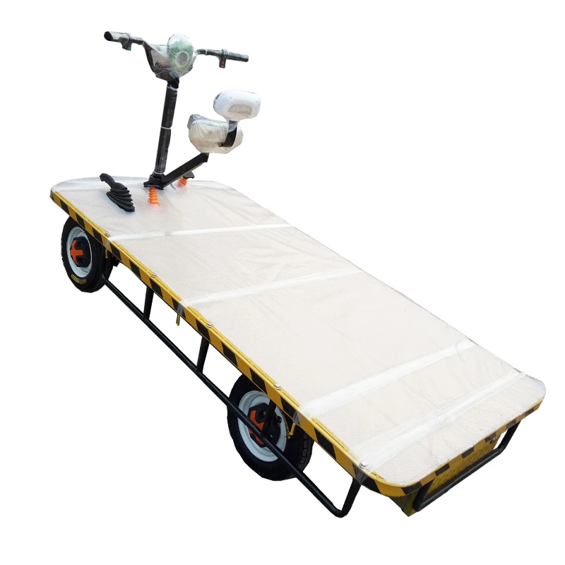 

Electric Platform Trolley 800w 48v Power Wheelbarrow Tool Cart