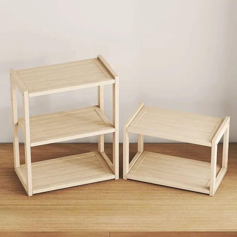 2/3 Layer Desktop Magazines Books Storage Storage Shelves Book Display Shelf StandHolder Desk Organizer Bookshelf Bookend