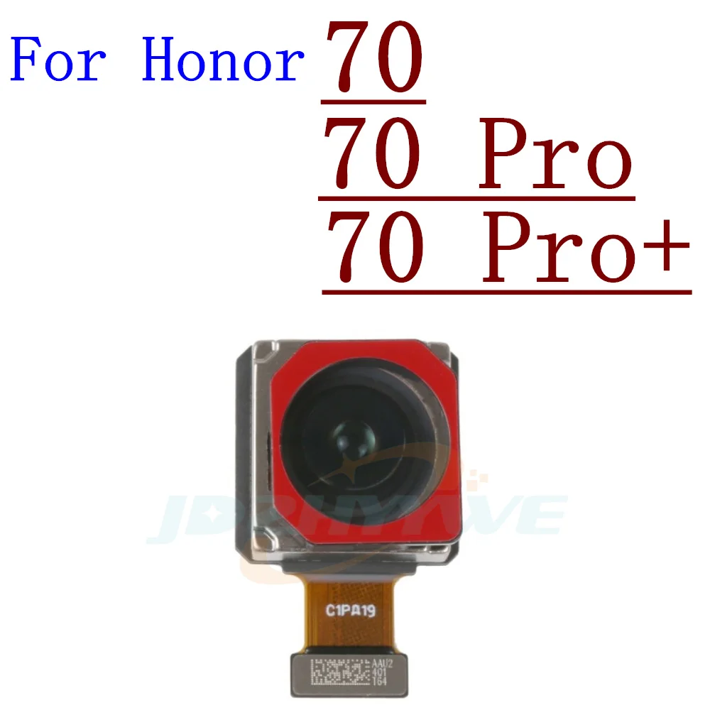 

Original Front and Rear Back Camera For Huawei Honor 70 Pro Main Facing Frontal Camera Module Flex Cable Replacement Spare Parts